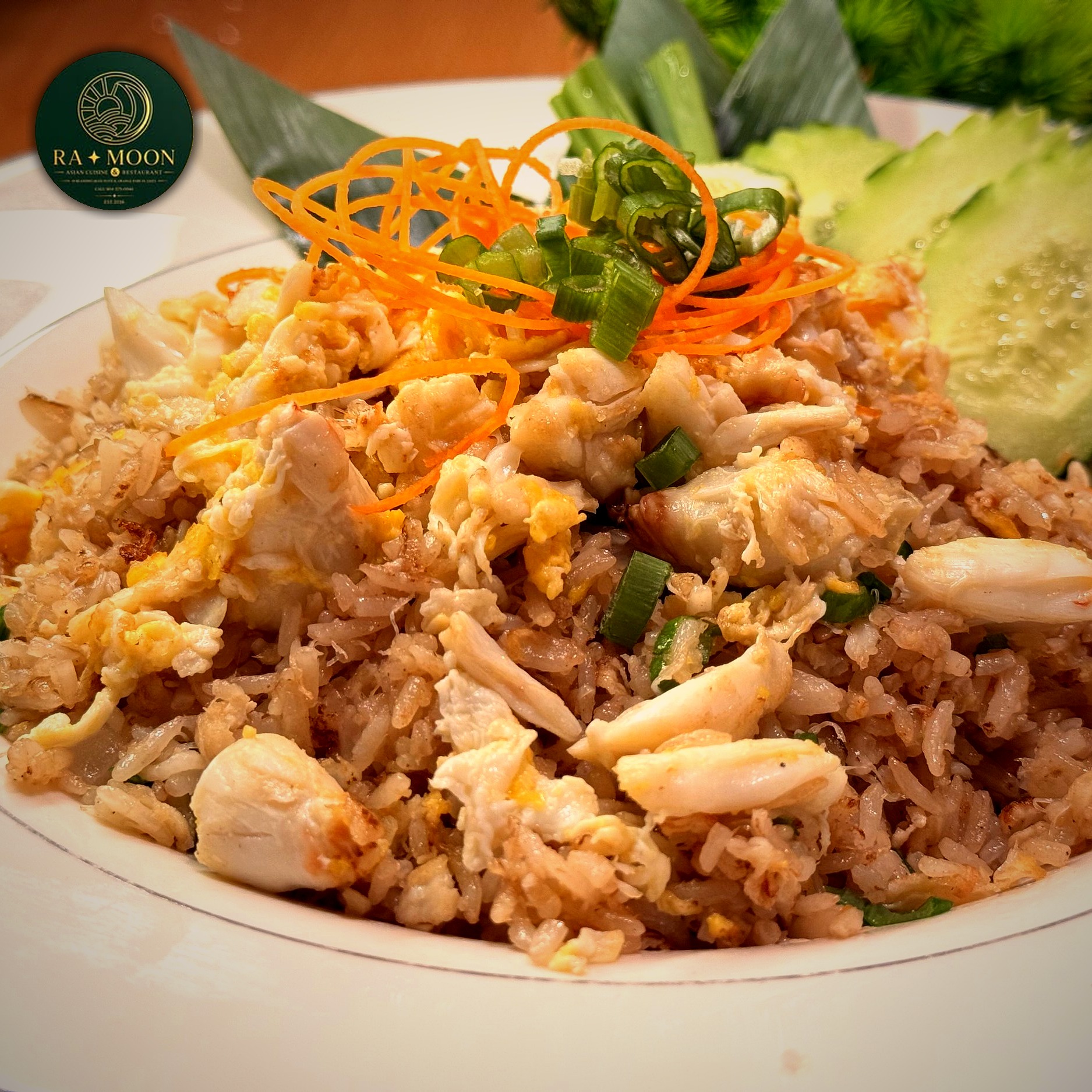 Jumbo Lump Crab Meat Fried Rice